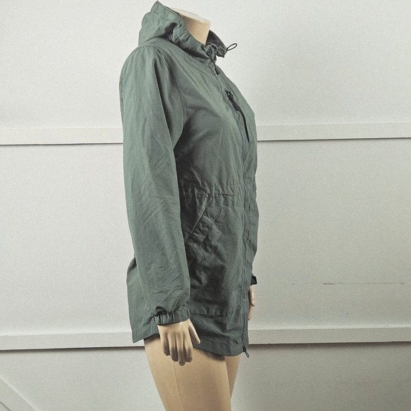 Carhartt Womens Rockfort Sage Green Hooded Zip Up Utility Jacket Small 4/6 - Picture 5 of 9